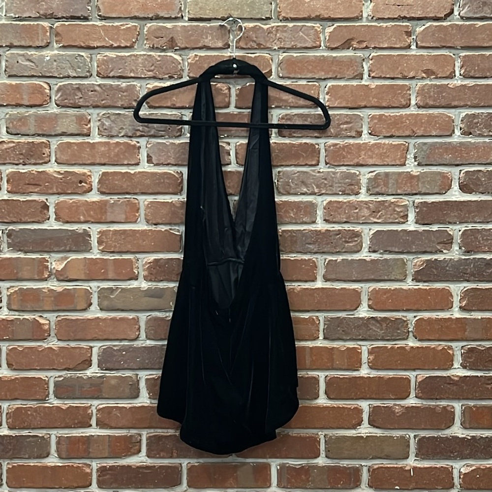Free People Velvet Halter Top - Picture 3 of 3